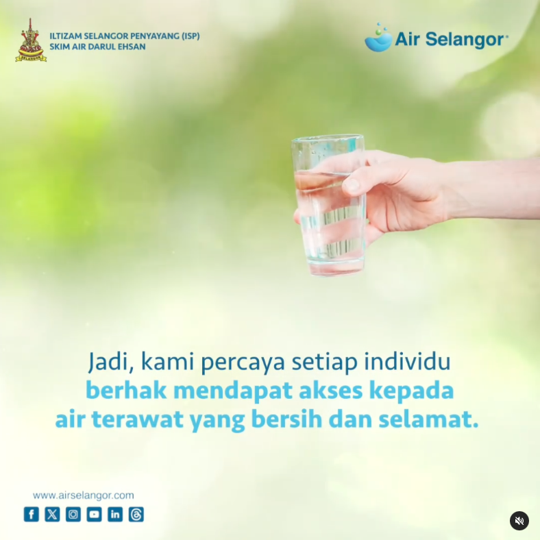 SADE - Water is an important source in life - Hydro Hub | Air Selangor