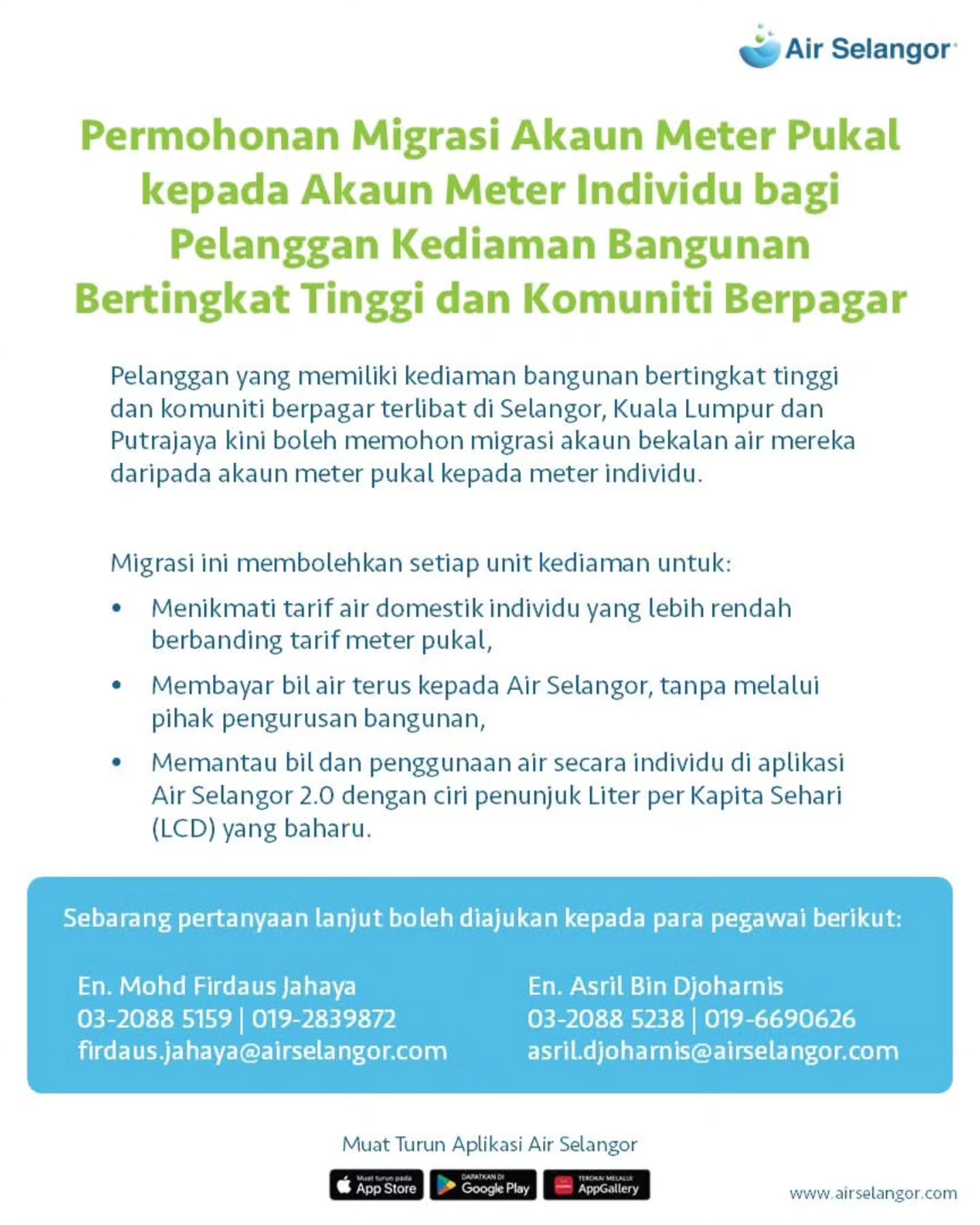 Bulk meter migration to individual meters application opens for high ...